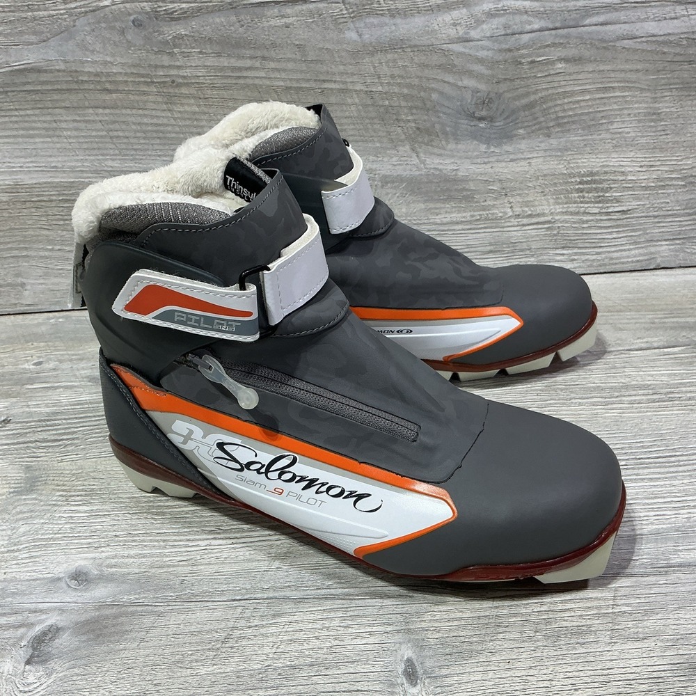 Salomon Slam 9 SNS Pilot Cross Country Ski Boots Women's Size US 8 EU 40
